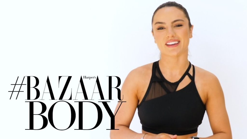 Krissy Cela shares a toning and sculpting at-home workout | Bazaar Body ...